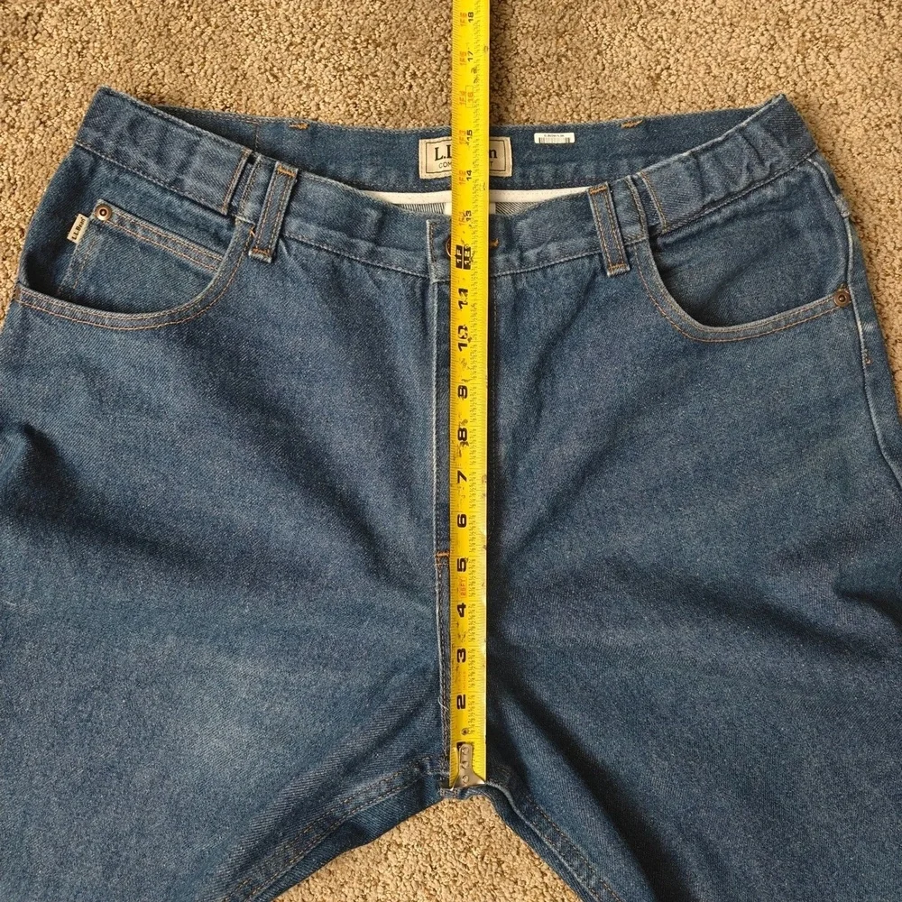 Men's L.L. Bean Natural Fit Hidden Comfort Jeans | Blue | Sz: 35 x 28‎